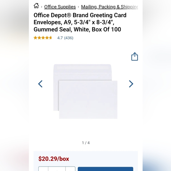 A9 Envelopes - Picture 2 of 2